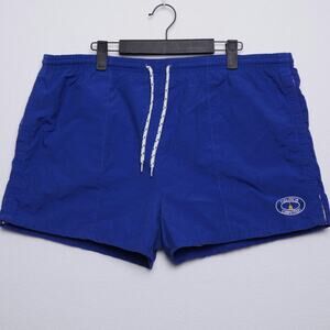 Vtg‎ Nautica Competition Blue Swim Trunks XL